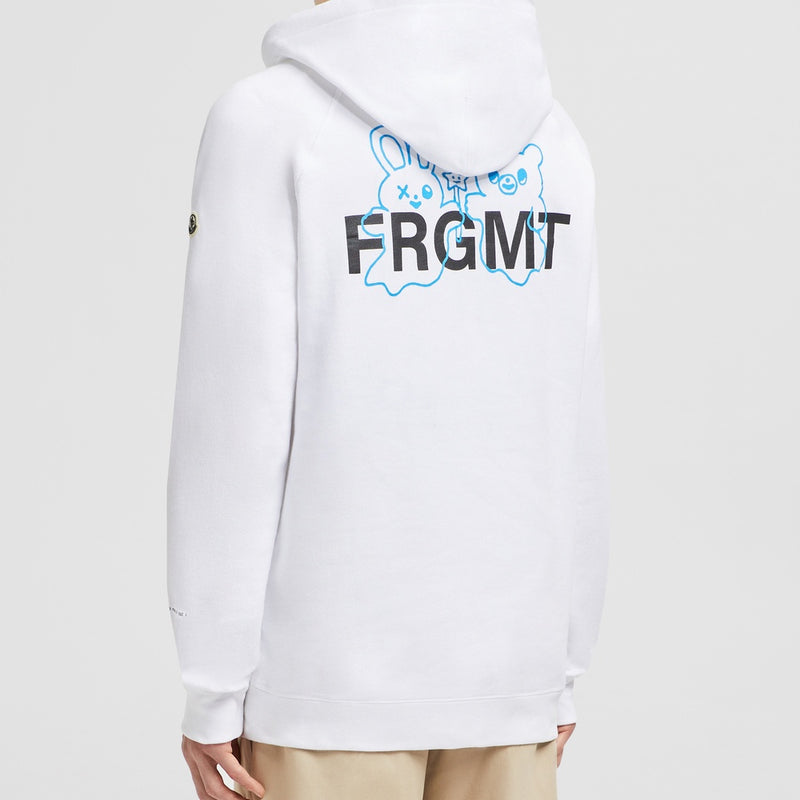 MONCLER X FRGMT CARTOON LOGO COTTON HOODIE