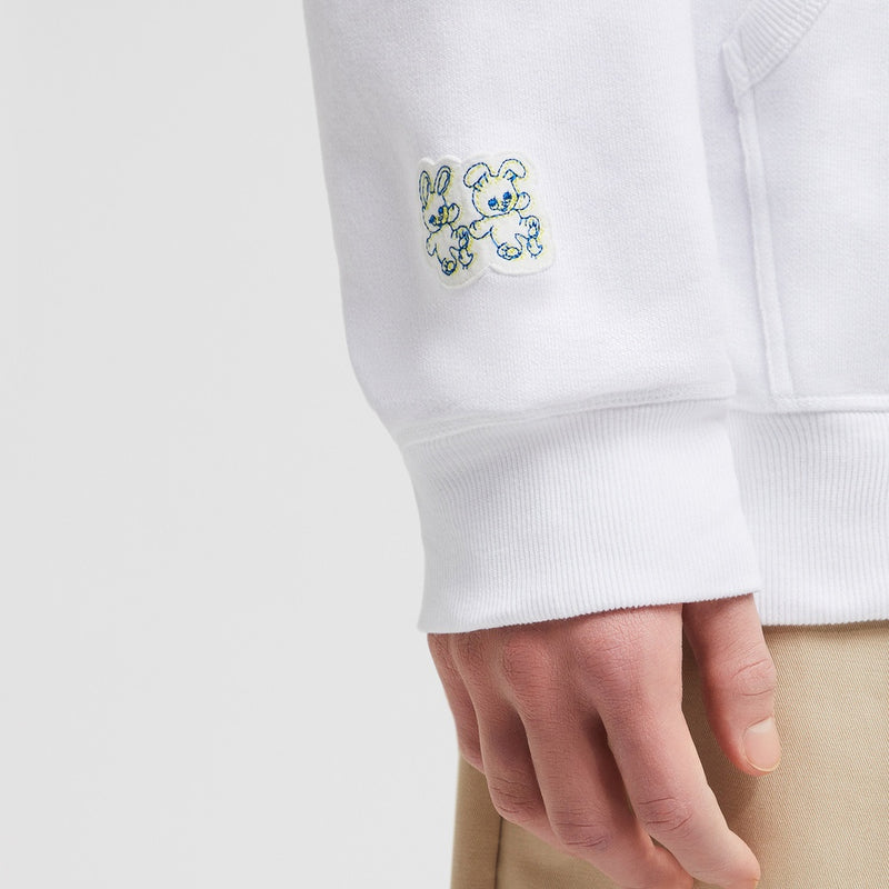 MONCLER X FRGMT CARTOON LOGO COTTON HOODIE