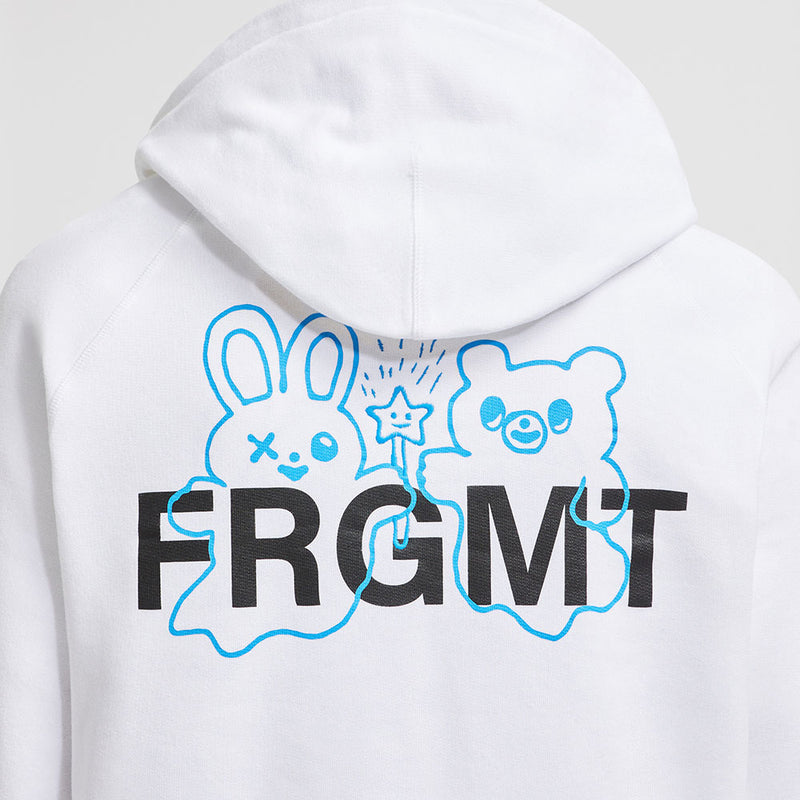 MONCLER X FRGMT CARTOON LOGO COTTON HOODIE