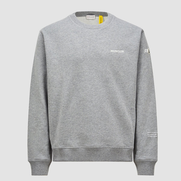 MONCLER X FRGMT MAXI LOGO COTTON SWEATSHIRT