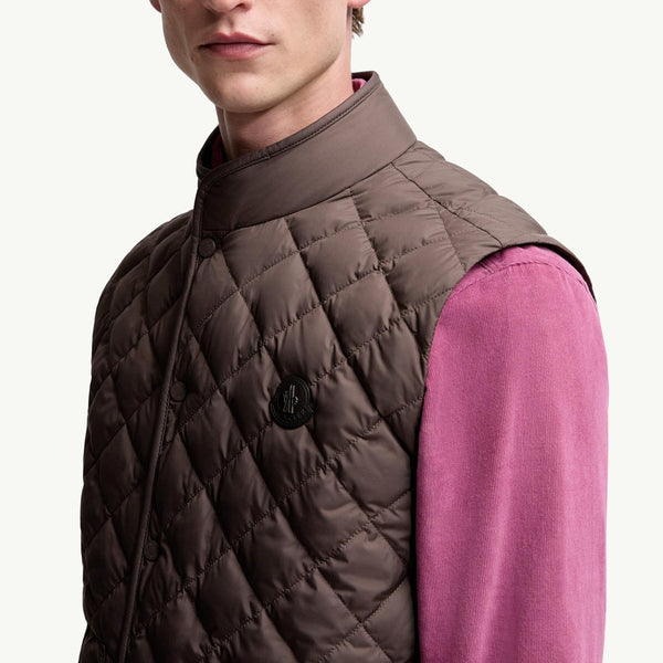 Lycope Diamond-Quilted Down Gilet