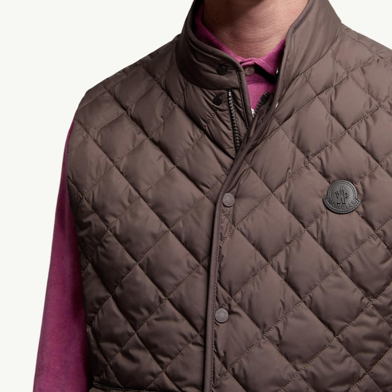 Lycope Diamond-Quilted Down Gilet