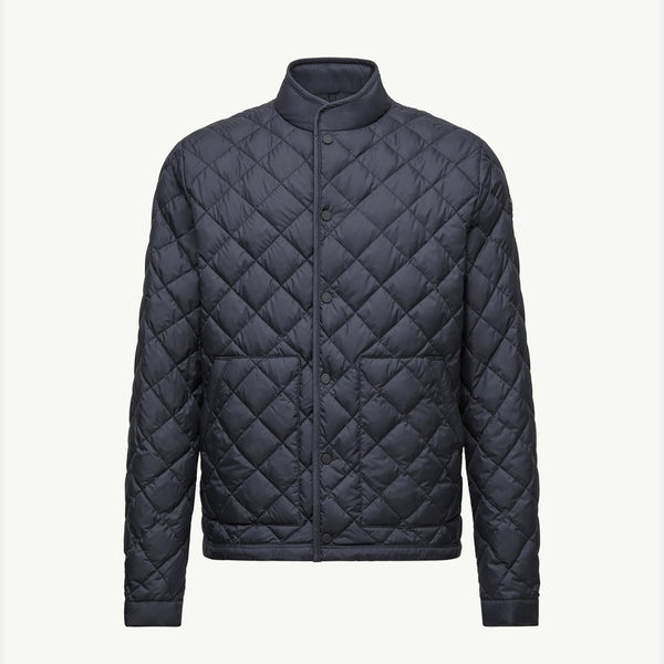 Oise Diamond-Quilted Short Down Jacket