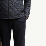 Oise Diamond-Quilted Short Down Jacket
