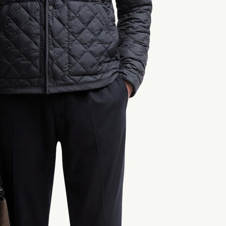 Oise Diamond-Quilted Short Down Jacket