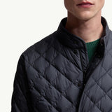 Oise Diamond-Quilted Short Down Jacket