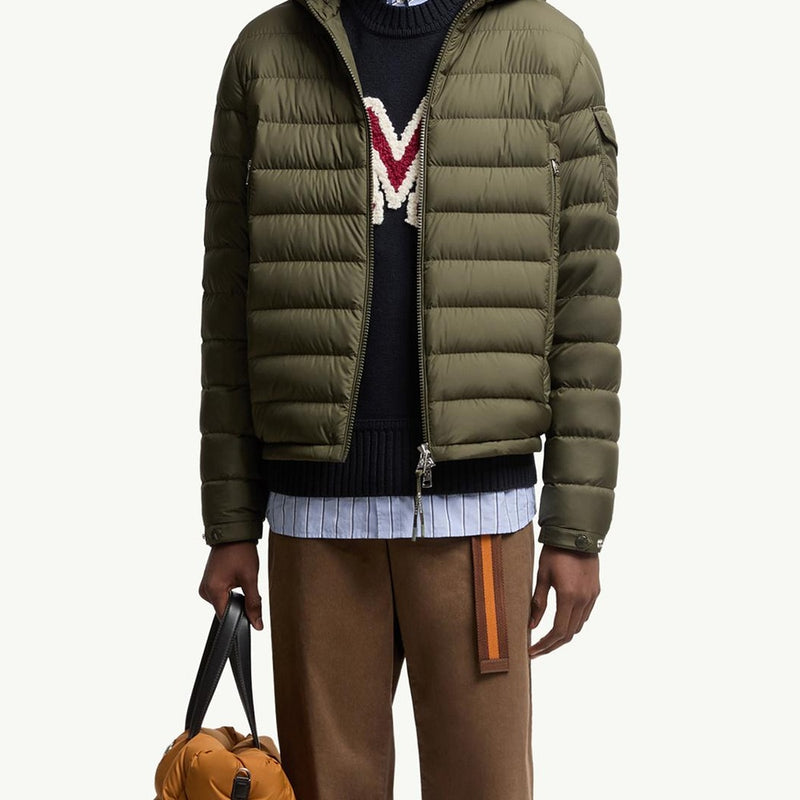 Galion Hooded Short Down Jacket