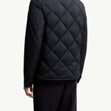 Aiguille Diamond-Quilted Down Shirt Jacket