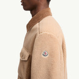 Teddy Corduroy-Trimmed Shirt Jacket