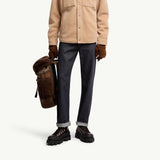 Teddy Corduroy-Trimmed Shirt Jacket