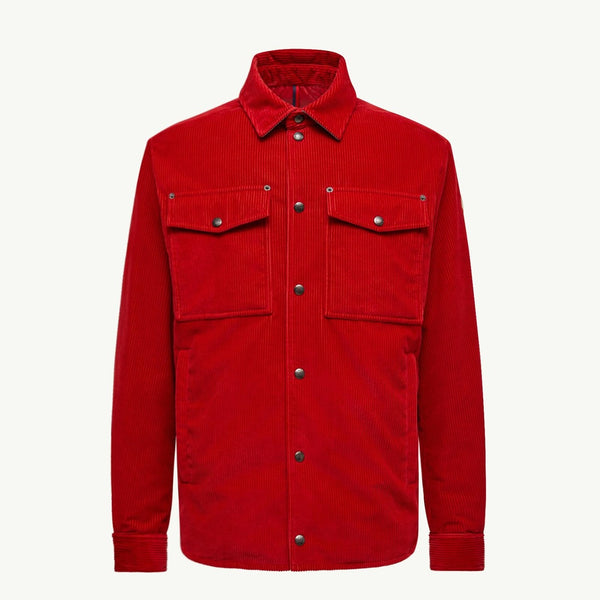 Ambroisie Corduroy Down Shirt Jacket