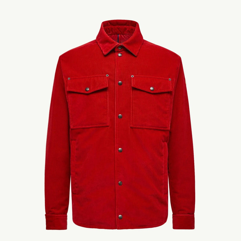 Ambroisie Corduroy Down Shirt Jacket