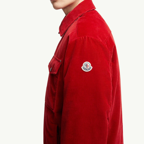 Ambroisie Corduroy Down Shirt Jacket