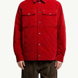 Ambroisie Corduroy Down Shirt Jacket