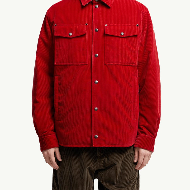 Ambroisie Corduroy Down Shirt Jacket