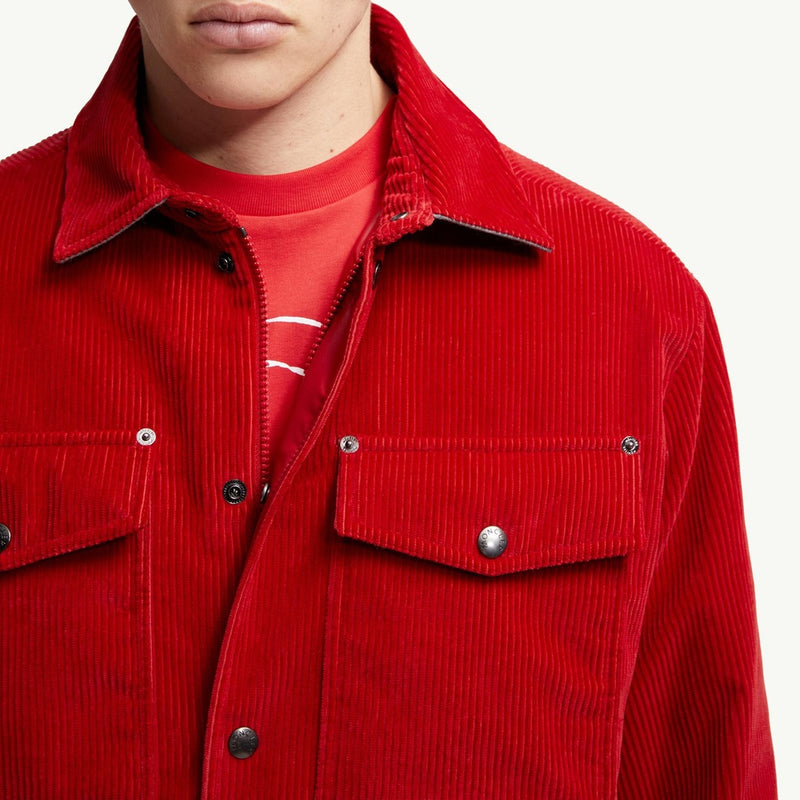 Ambroisie Corduroy Down Shirt Jacket