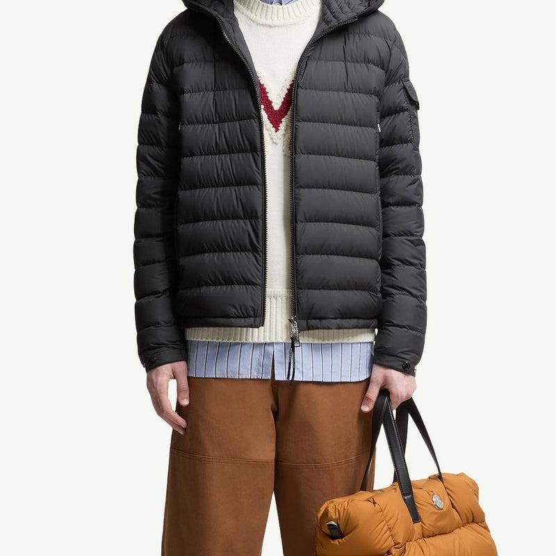 Galion Hooded Short Down Jacket