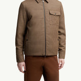 Escaut Wool Down Shirt Jacket