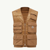 Ytise Vertical-Quilted Padded Gilet