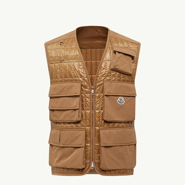Ytise Vertical-Quilted Padded Gilet