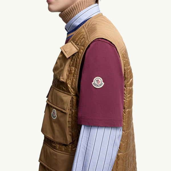Ytise Vertical-Quilted Padded Gilet