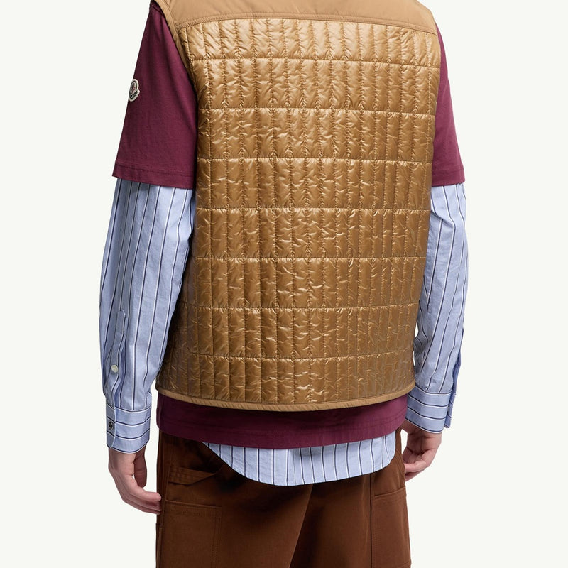 Ytise Vertical-Quilted Padded Gilet