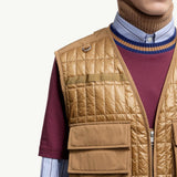 Ytise Vertical-Quilted Padded Gilet