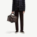 Bess Hooded Wool Short Down Jacket