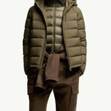 Laveraet Hooded Short Down Jacket