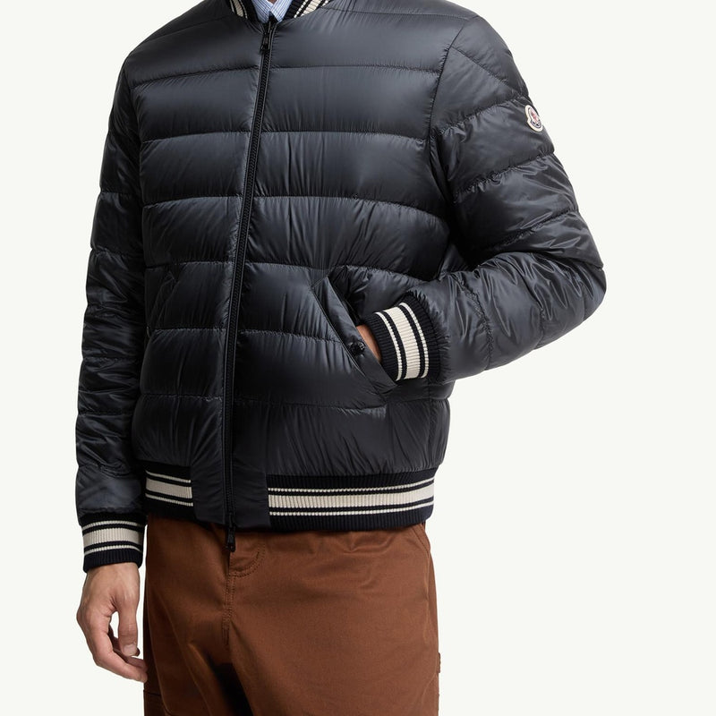 Vennes Reversible Down Bomber Jacket