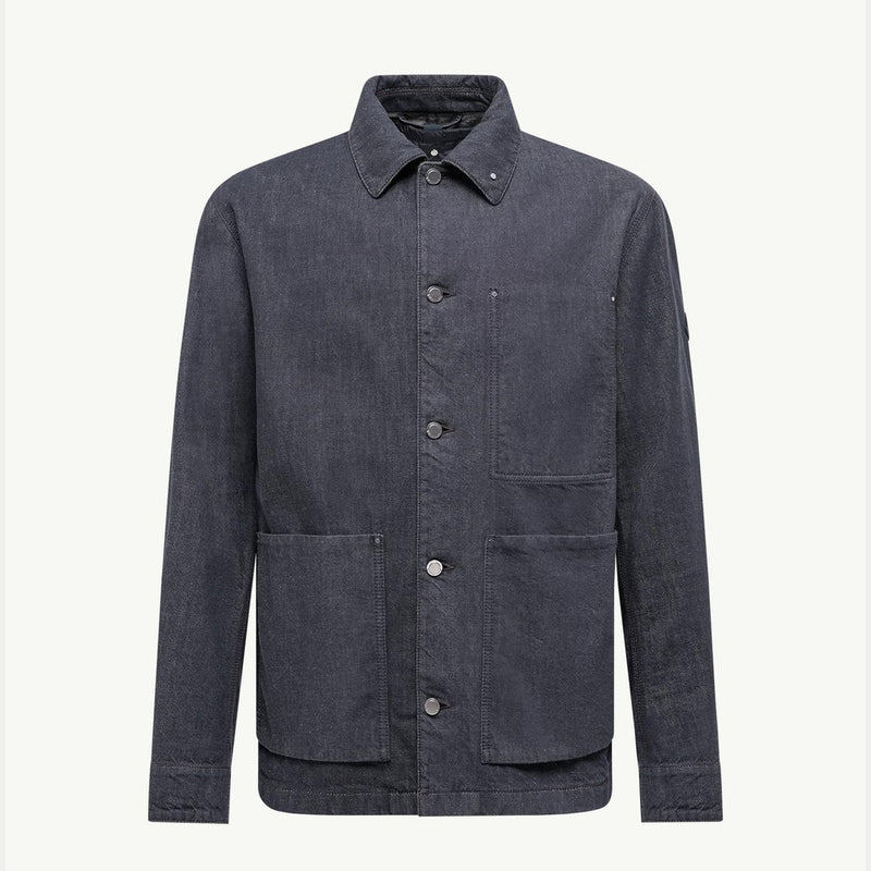 Forets 3-in-1 Denim Down Shirt Jacket