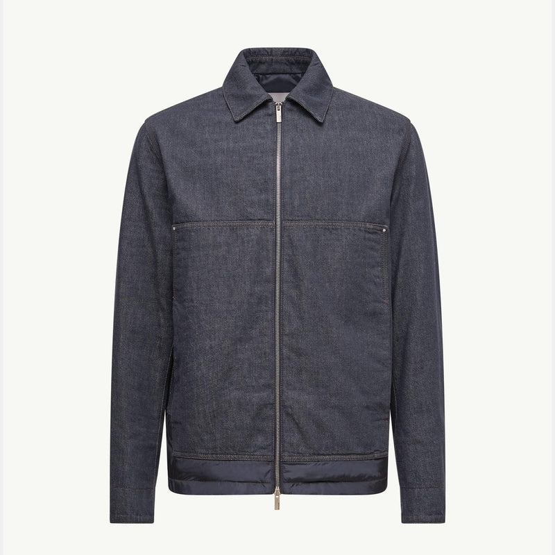 Ormoy Denim Down Shirt Jacket