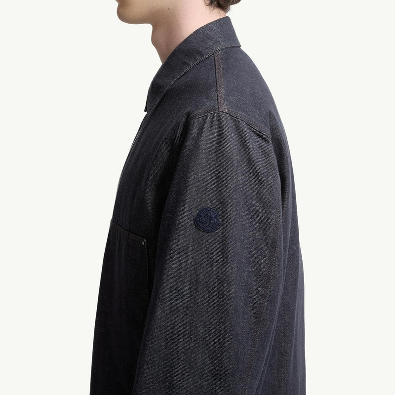 Ormoy Denim Down Shirt Jacket