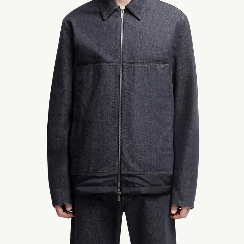 Ormoy Denim Down Shirt Jacket