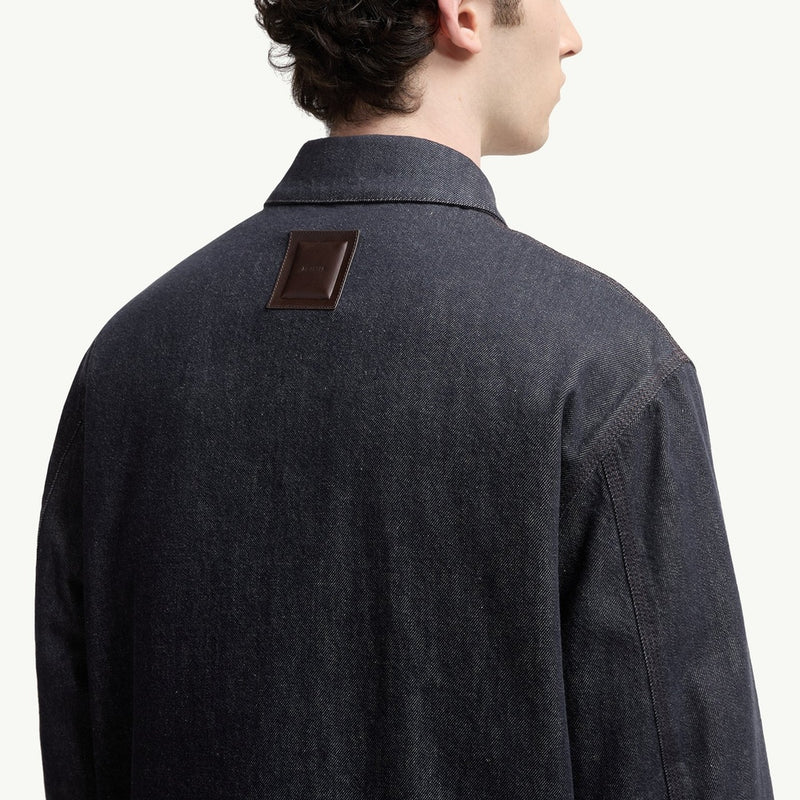 Ormoy Denim Down Shirt Jacket