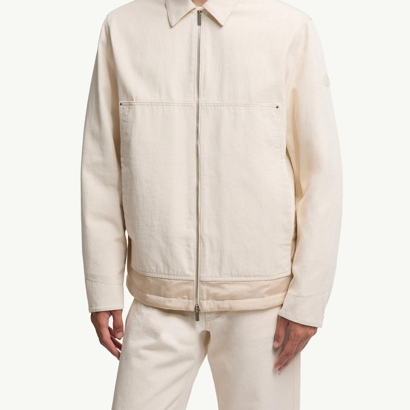 Ormoy Denim Down Shirt Jacket