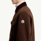 Teddy Corduroy-Trimmed Shirt Jacket