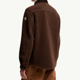 Teddy Corduroy-Trimmed Shirt Jacket