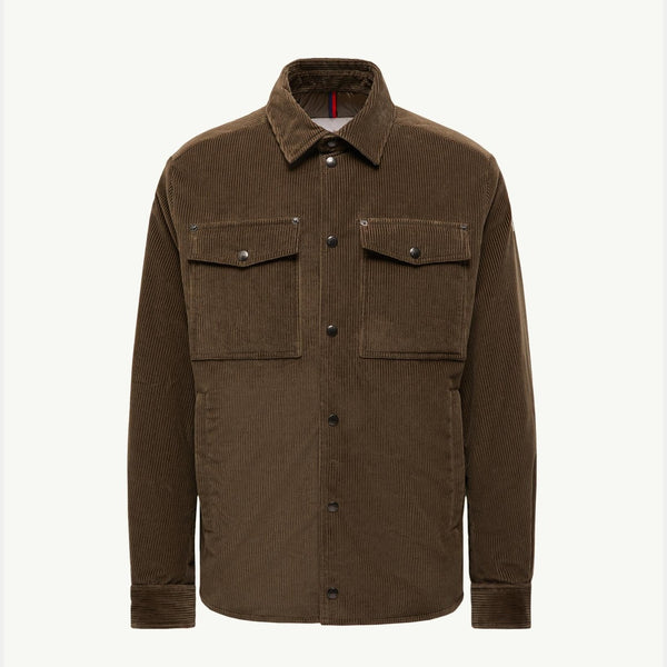 Ambroisie Corduroy Down Shirt Jacket