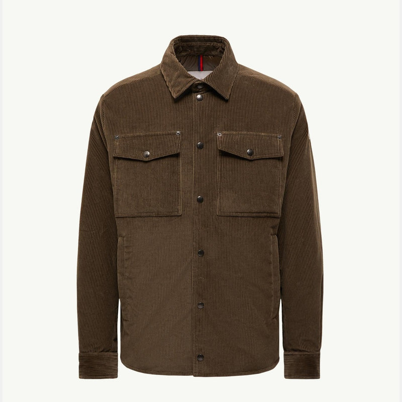 Ambroisie Corduroy Down Shirt Jacket