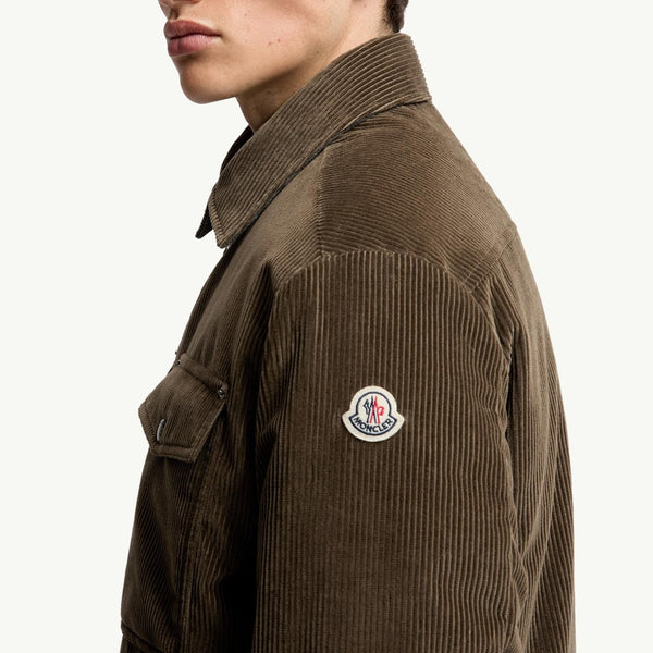 Ambroisie Corduroy Down Shirt Jacket