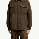 Ambroisie Corduroy Down Shirt Jacket