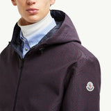 Monogram Guery Reversible Hooded Short Down Jacket