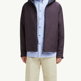 Monogram Guery Reversible Hooded Short Down Jacket