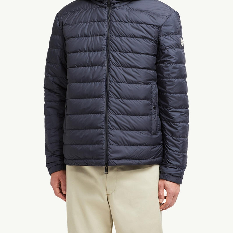 Monogram Guery Reversible Hooded Short Down Jacket