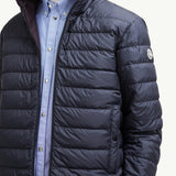 Monogram Guery Reversible Hooded Short Down Jacket