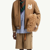 Vennes Reversible Down Bomber Jacket