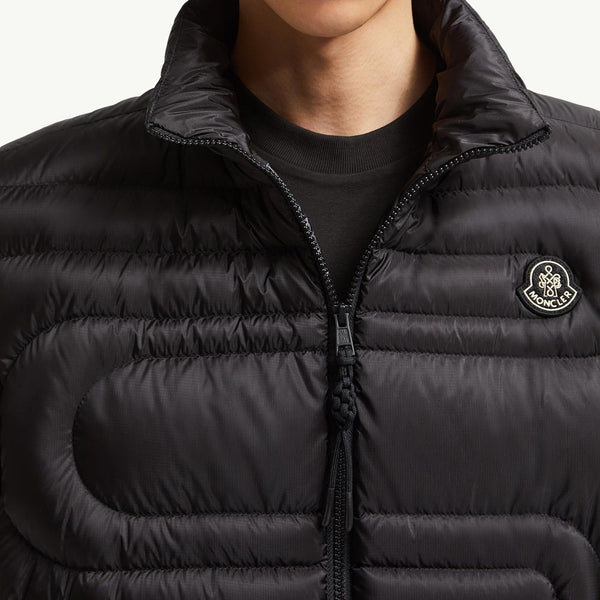 Emeishan Snake-Quilted Down Gilet