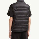 Emeishan Snake-Quilted Down Gilet