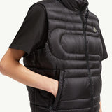 Emeishan Snake-Quilted Down Gilet